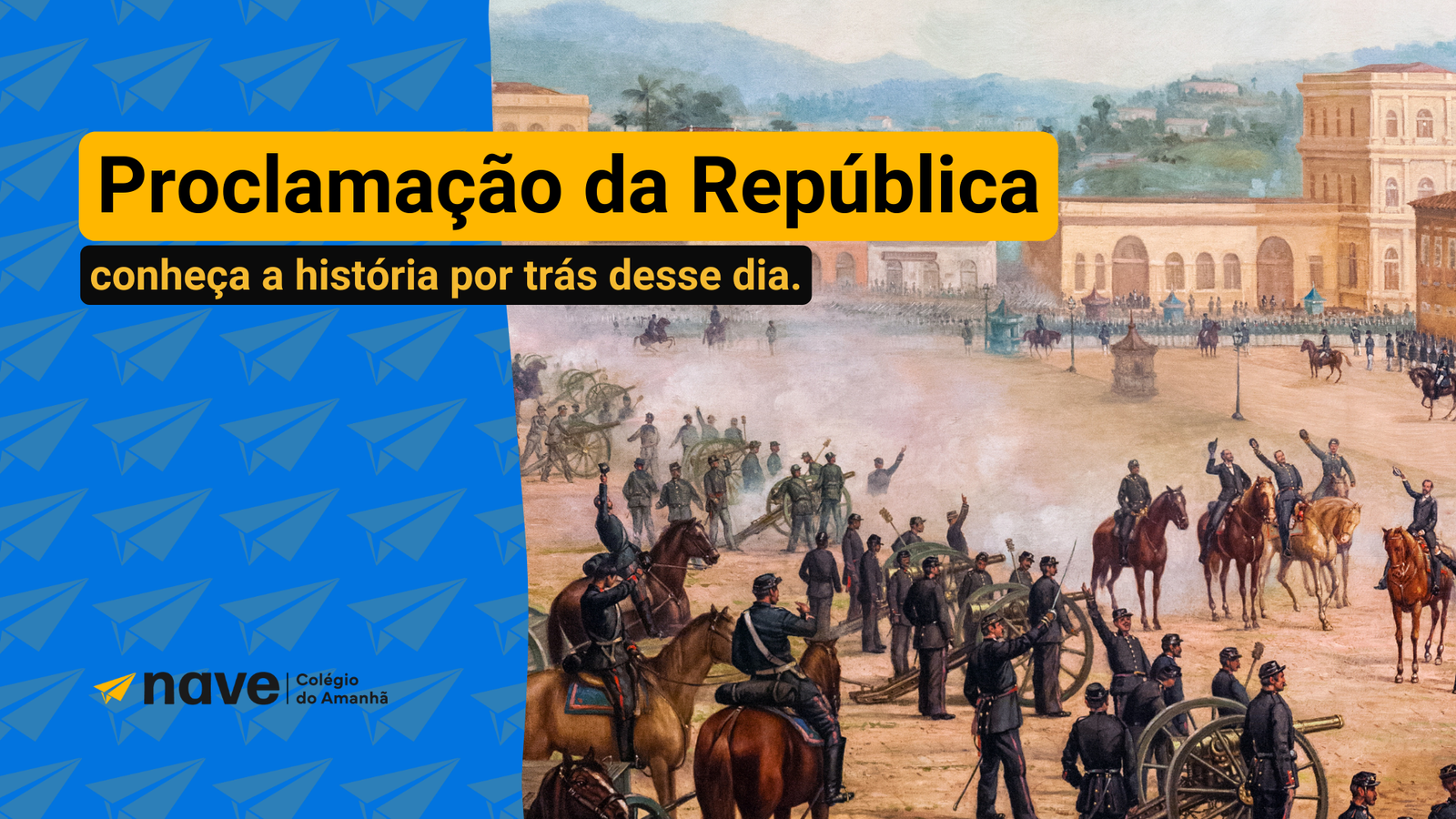 Veja mais sobre a origem da proclamação da república nesse artigo da NAVE.