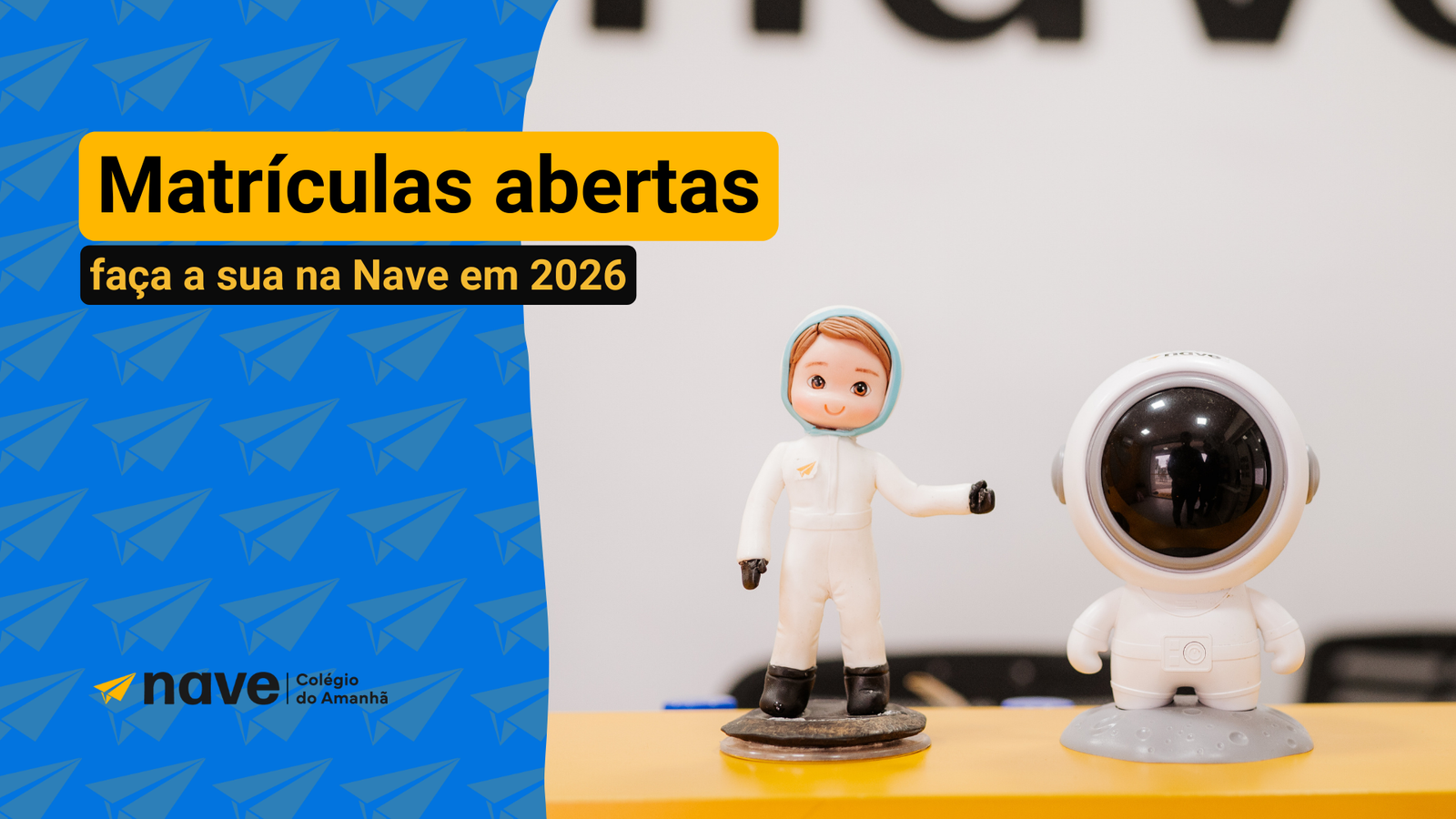 As matrículas estão abertas para a Nave em 2026!