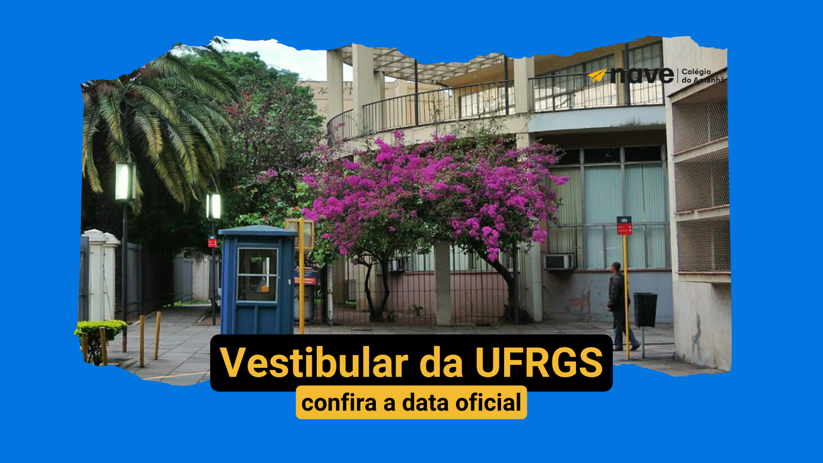 Confira a data oficial do vestibular UFRGS 2027.